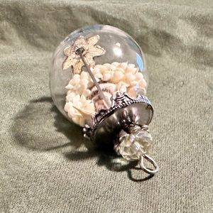 Artisan Starfish White Bubble Pendant